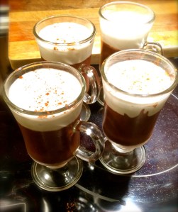 My Chocolate Avocado Mousse topped with my whipped sweet cream.