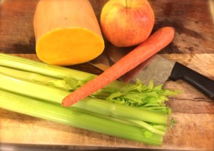 A good soup starts with good simple ingredients.