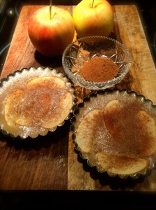 Autumn Apple Custard made with real food ingredients.