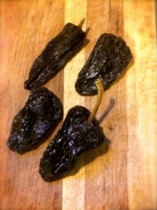 Ancho chilies are the key ingredients to this recipe.