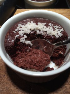 Do not be afraid to add some almond or coconut milk to your chocolate souffles.
