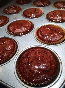 Sticky Sweet Chocolate Cupcakes