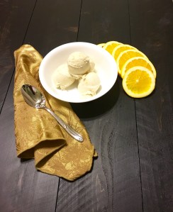 Orange creamsicle ice cream